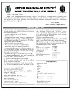 yarışma şartnamesi