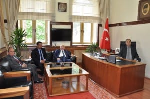 Amasya valisi ziyaret