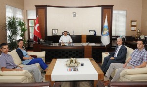 ECZACILAR ODASI Çorum Belediye Başkanı Muzaffer Külcü'ye ziyaret