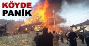 ÇORUM İskilip İbik Köyü Yangın
