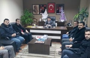 ŞEHİT AİLELERİ DERNEĞİ’NDEN ANAÇ’A ZİYARET