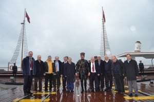 ÇORUM ASKF HEYETİNİN SAMSUN ZİYARETİ