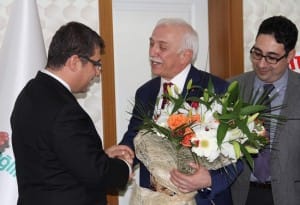 ÇORUM KAMU HASTANELERİ BİRLİĞİN’DE DEVİR TESLİM TÖRENİ GENEL SEKRETERİ DR. TUGAY HAPPANİ GÖREVİNİ DR. ÖMER SOBACI’YA DEVRETTİ