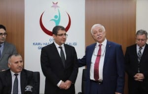 ÇORUM KAMU HASTANELERİ BİRLİĞİN’DE DEVİR TESLİM TÖRENİ GENEL SEKRETERİ DR. TUGAY HAPPANİ GÖREVİNİ DR. ÖMER SOBACI’YA DEVRETTİ