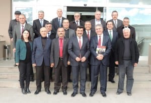 HDF?DEN ÇORUM T?CARET BORSASI?NA Z?YARET