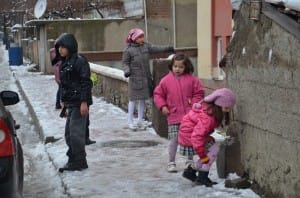OSMANCIK’A MEVSİMİN İLK KARI YAĞDI
