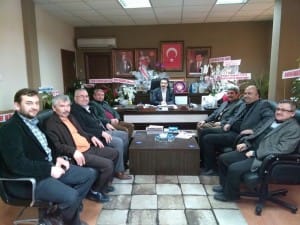 ENSAR VAKFI?NDAN BEK?RO?LU?NA KUTLAMA Z?YARET?