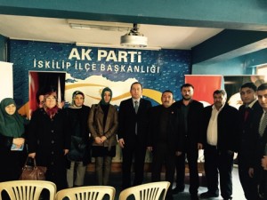 murat koÃ§ak iskilip ilÃ§e baÅŸkanlÄ±ÄŸÄ± ziyaret