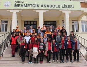ÇORUM AFAD?TAN DEPREM E??T?M? SEFERBERL???