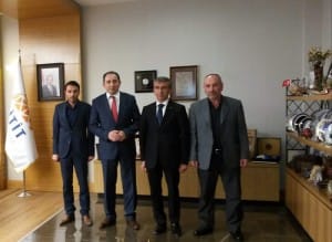 BOZKURT?TAN REKTÖR ALKAN?A Z?YARET