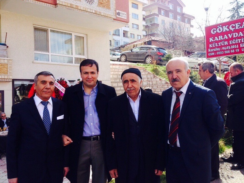 KARACA, GÖKÇEA?AÇLILARLA B?R ARAYA GELD? AK PART? ÇORUM M?LLETVEK?L? ADAY ADAYI AYHAN KARACA; ?ANKARA?DAK? HEM?EHR?LER?M?NDE SES? OLACA?IM?