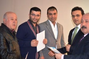 BA?ARILI G?R???MÇ?LER SERT?F?KALARINI ALDI