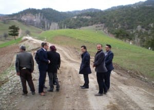 KAYMAKAM GÜRSOY, HEYELAN BÖLGELER?NDE ?NCELEME YAPTI