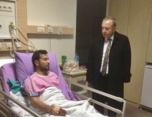 BA?KAN ?AH?NER?DEN HASTA Z?YARET?