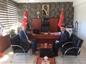 BA?KAN ?AH?NER EMN?YET MÜDÜRÜNÜ Z?YARET ETT?