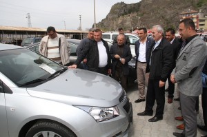 OSMANCIK'TA ?K?NC? EL OTO PAZARI AÇILDI