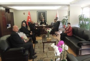 T?CARET BORSASI?NDAN TARANCI?YA Z?YARET