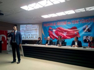 AK PART?'DEN BA?KANLIK S?STEM? VE YEN? TÜRK?YE KONULU PANEL