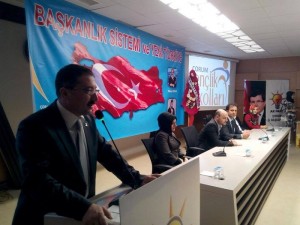 AK PART?'DEN BA?KANLIK S?STEM? VE YEN? TÜRK?YE KONULU PANEL