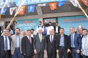 AK PART? SEÇ?M KOORD?NASYON MERKEZ? AÇILDI