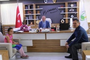 BA?KAN ?AH?NER?E TE?EKKÜR Z?YARET?