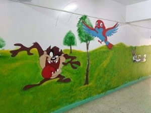 OKUL KOR?DORLARI MASAL KAHRAMANLARIYLA RENKLEND?