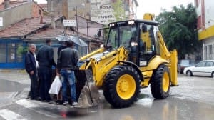 SA?ANAK YA?I? ÇORUM?DA HAYATI FELÇ ETT? CADDELER ADETA GÖLE DÖNDÜ