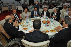 ÇORUMLULAR, KEÇ?ÖREN BELED?YES?N?N ?FTARINDA B?R ARAYA GELD? KEÇ?ÖREN BELED?YES? TARAFINDAN DÜZENLENEN HEM?EHR? BULU?MALARI KAPSAMINDA ÇORUMLULAR ?FTARDA B?R ARAYA GELD?