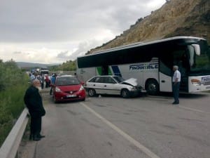 ÇORUM?DA TRAF?K KAZASI: 6 YARALI