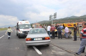 trafik kazası çorum osmancık (1)
