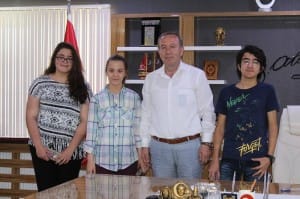BA?KAN ?AH?NER'DEN TEOG'DA DERECEYE G?REN Ö?RENC?LERE ÖDÜL