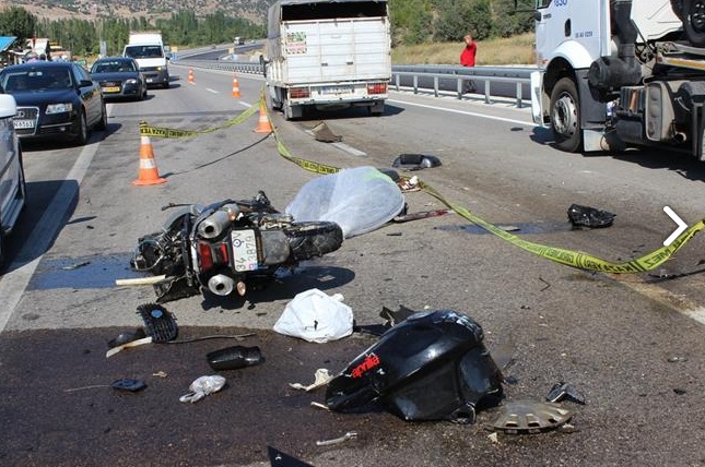 motosiklet kazası (2)