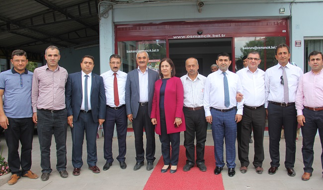 Milletvekili Lütfiye İlksen Kurt ve Rumi Bekiroğlu Hamza Karataş ziyaret