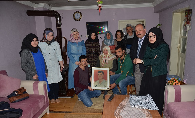 OSMANCIK KYK?DAN ?EH?T A?LELER?NE Z?YARET