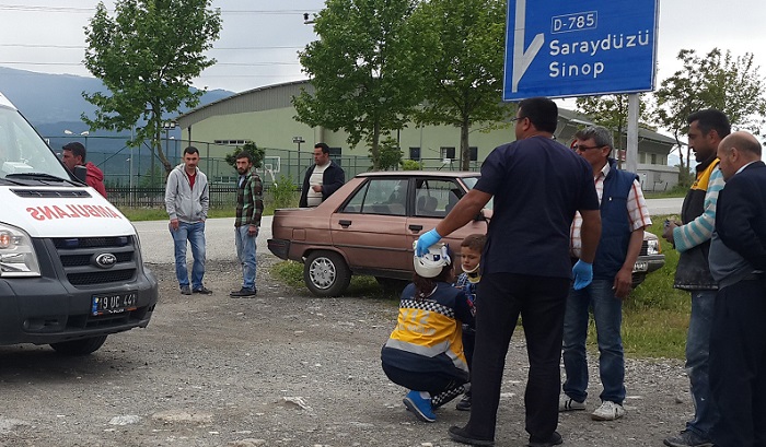 KARGI?DA TRAF?K KAZASI: 1 YARALI