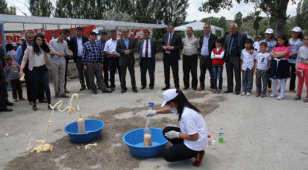 OSMANCIK'TA TÜBİTAK 4006 BİLİM FUARI AÇILDI (İHA/ÇORUM-İHA)