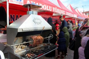 Erzurum’un yöresel ürünleri tanıtılıyor