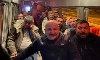 Gönüllü tesisat ustaları Hatay’a gitti