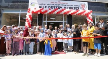 Aile Destek Merkezi törenle açıldı