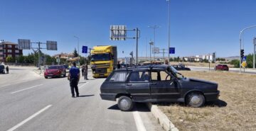 Tırla çarpıştı 50 metre sürüklendi!