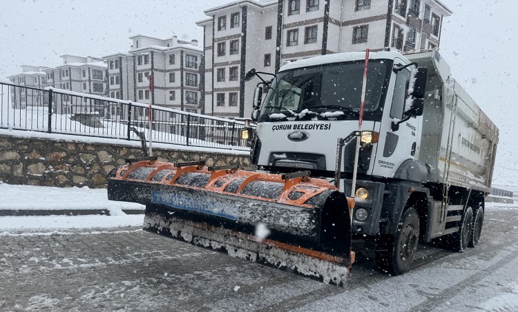 Karla mücadele çalışmaları başladı