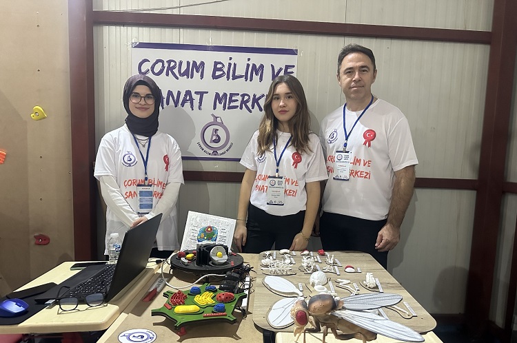 Çorum BİLSEM öğrencileri birinci oldu