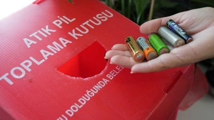 Ödüllü atık pil toplama yarışması